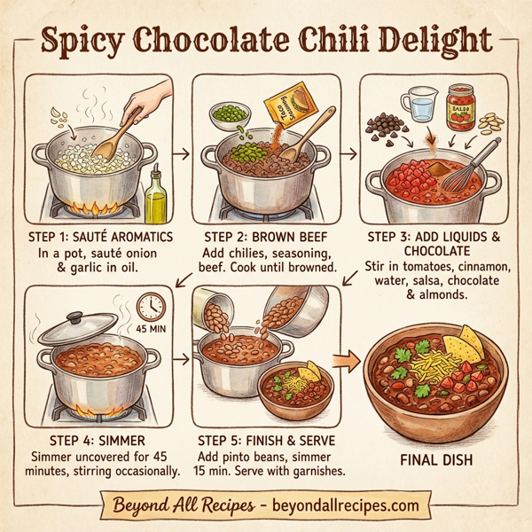 Spicy Chocolate Chili Delight instructions