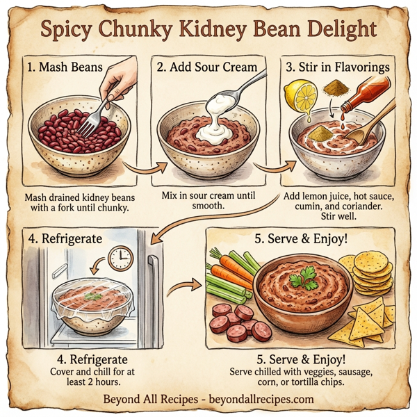 Spicy Chunky Kidney Bean Delight instructions