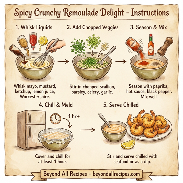 Spicy Crunchy Remoulade Delight instructions