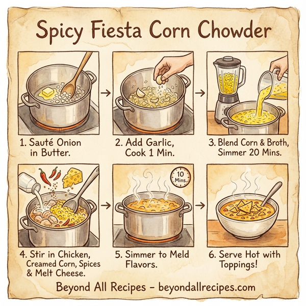 Spicy Fiesta Corn Chowder instructions