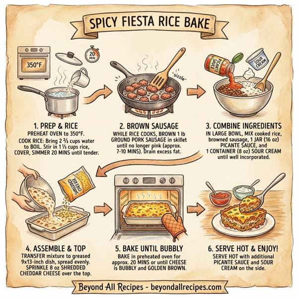 Spicy Fiesta Rice Bake instructions