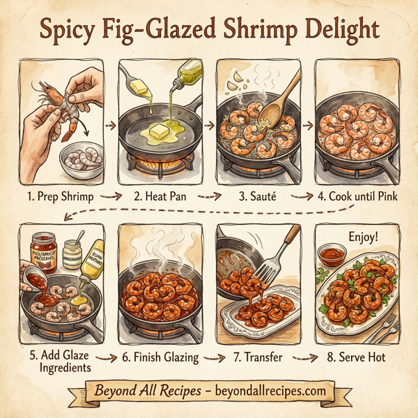 Spicy Fig-Glazed Shrimp Delight instructions