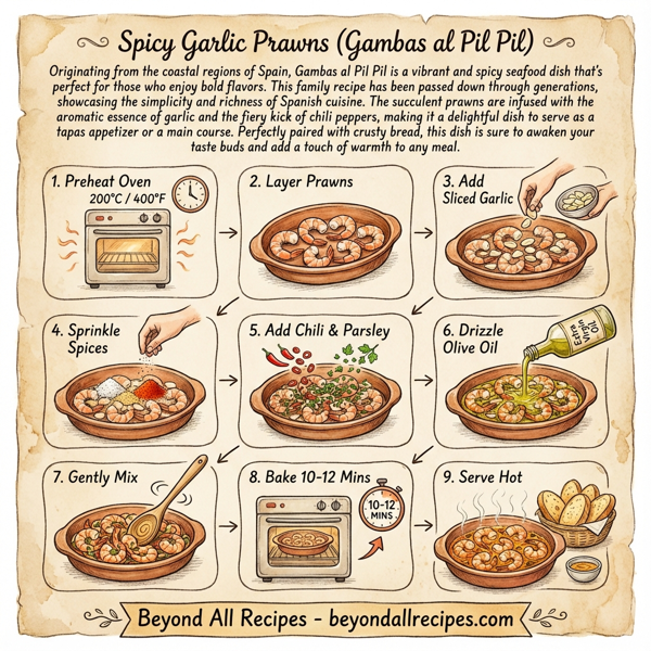 Spicy Garlic Prawns (Gambas al Pil Pil) instructions