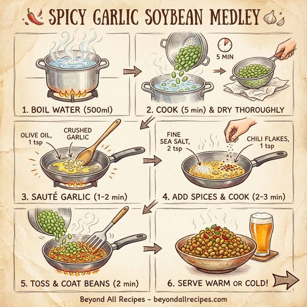 Spicy Garlic Soybean Medley instructions