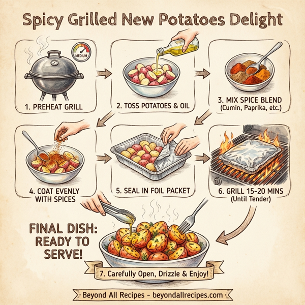 Spicy Grilled New Potatoes Delight instructions