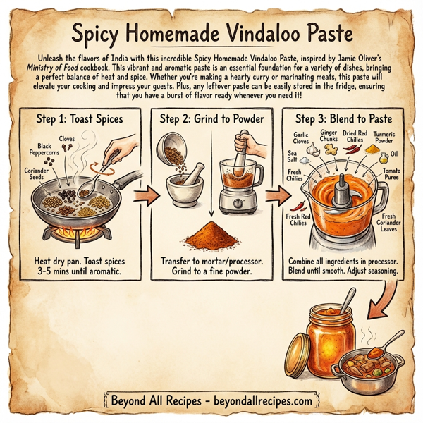 Spicy Homemade Vindaloo Paste instructions