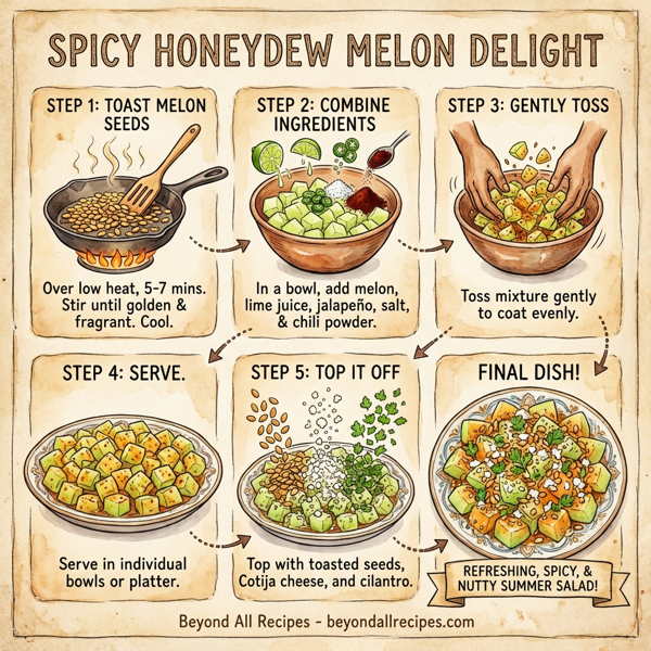 Spicy Honeydew Melon Delight instructions