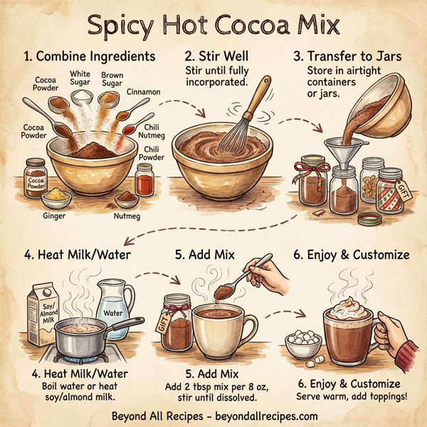 Spicy Hot Cocoa Mix instructions