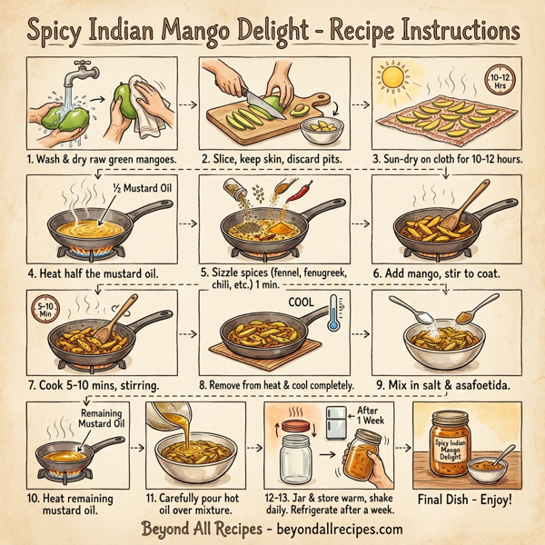 Spicy Indian Mango Delight instructions