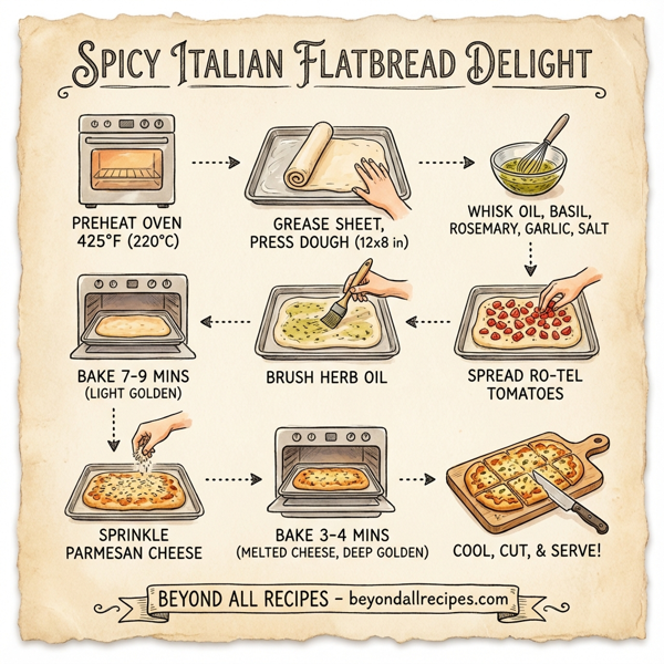 Spicy Italian Flatbread Delight instructions