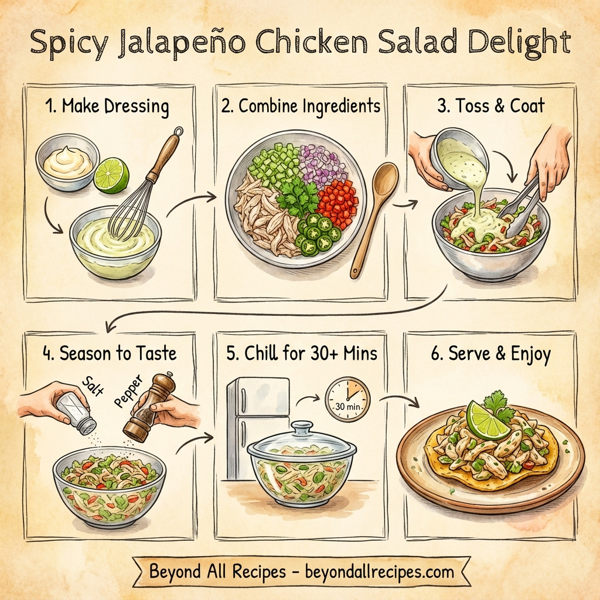 Spicy Jalapeño Chicken Salad Delight instructions