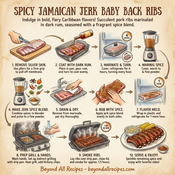 Spicy Jamaican Jerk Baby Back Ribs instructions