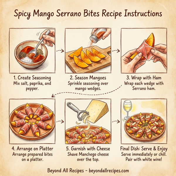 Spicy Mango Serrano Bites instructions