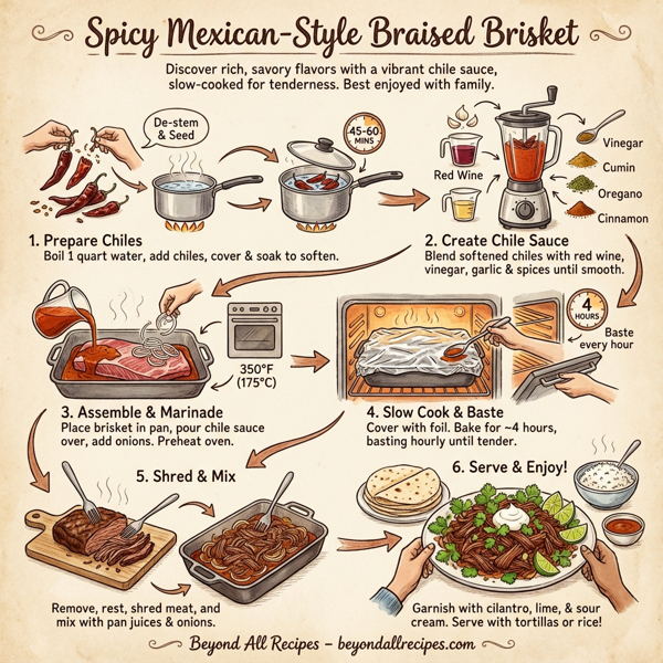 Spicy Mexican-Style Braised Brisket instructions
