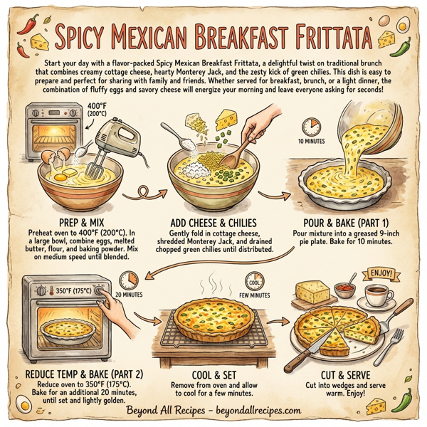Spicy Mexican Breakfast Frittata instructions