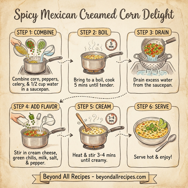 Spicy Mexican Creamed Corn Delight instructions
