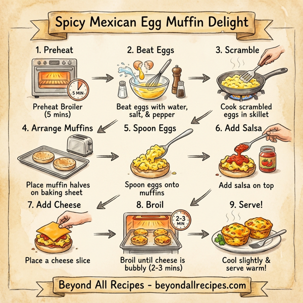 Spicy Mexican Egg Muffin Delight instructions
