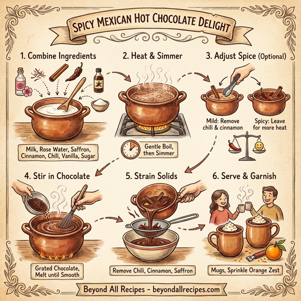 Spicy Mexican Hot Chocolate Delight instructions