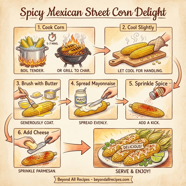 Spicy Mexican Street Corn Delight instructions