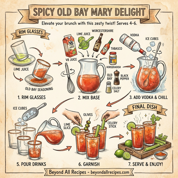 Spicy Old Bay Mary Delight instructions