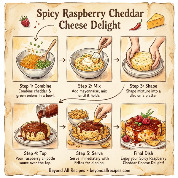 Spicy Raspberry Cheddar Cheese Delight instructions