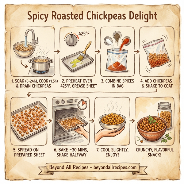 Spicy Roasted Chickpeas Delight instructions