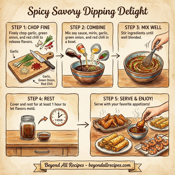 Spicy Savory Dipping Delight instructions