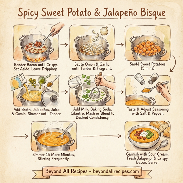 Spicy Sweet Potato & Jalapeño Bisque instructions