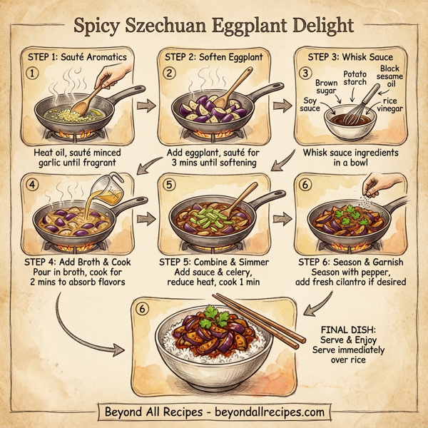Spicy Szechuan Eggplant Delight instructions