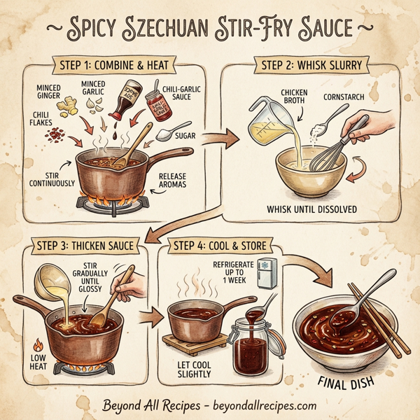 Spicy Szechuan Stir-Fry Sauce instructions