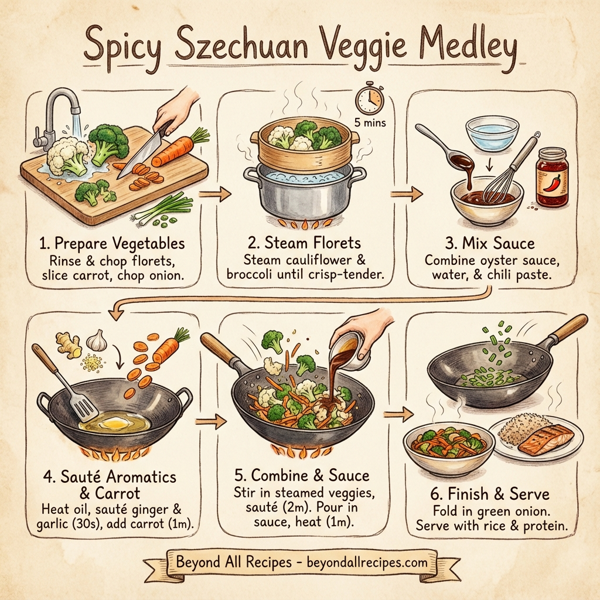 Spicy Szechuan Veggie Medley instructions