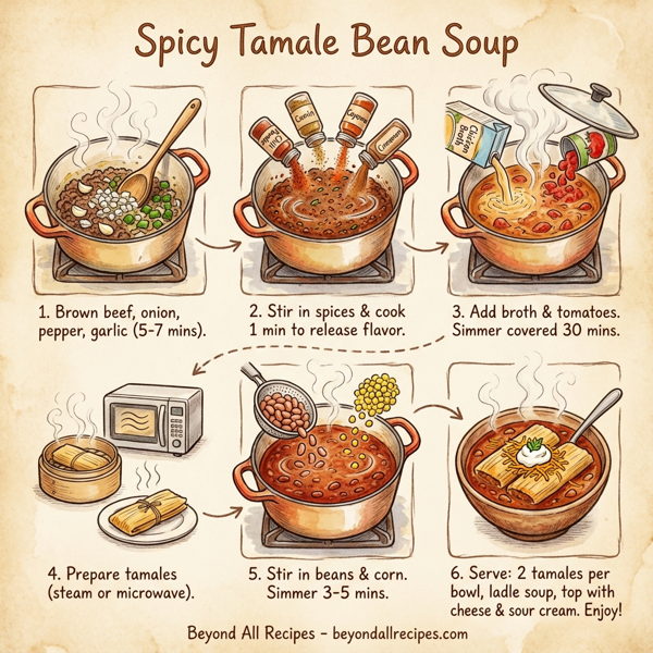 Spicy Tamale Bean Soup instructions