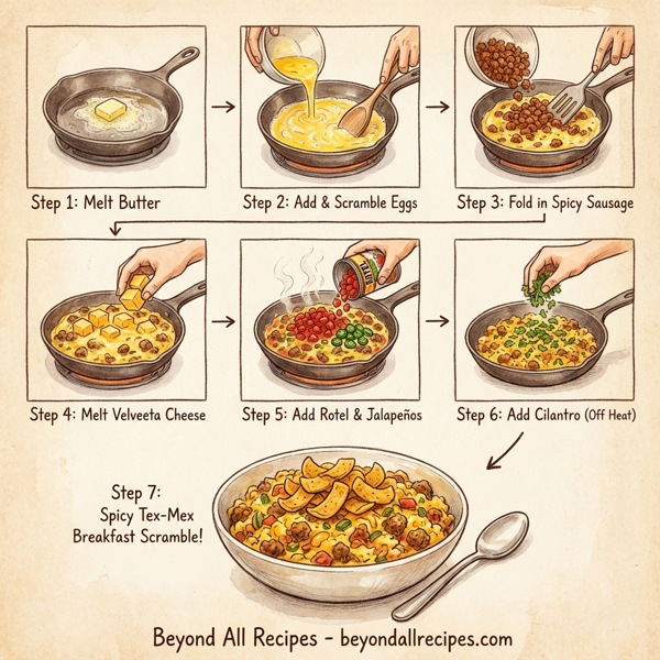 Spicy Tex-Mex Breakfast Scramble instructions