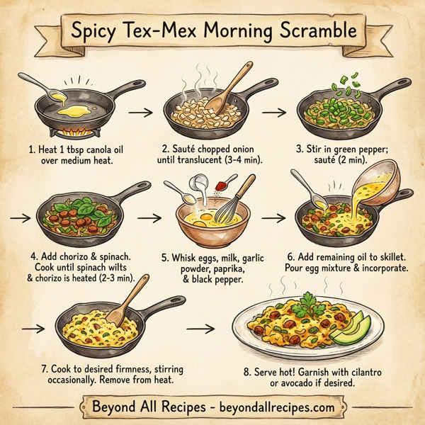Spicy Tex-Mex Morning Scramble instructions