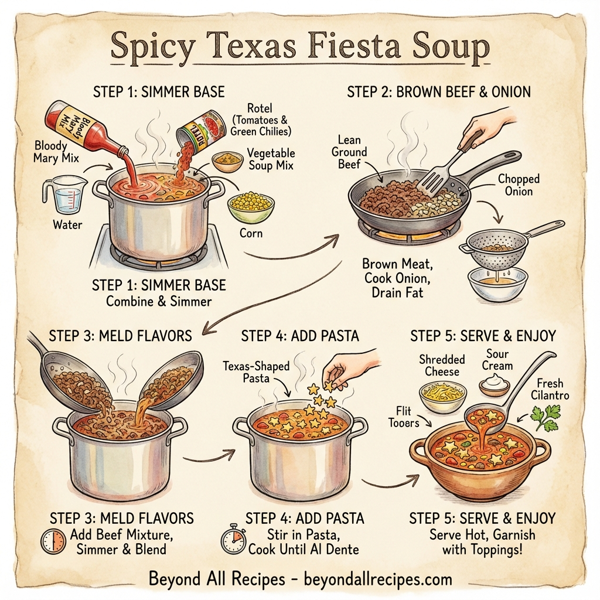 Spicy Texas Fiesta Soup instructions