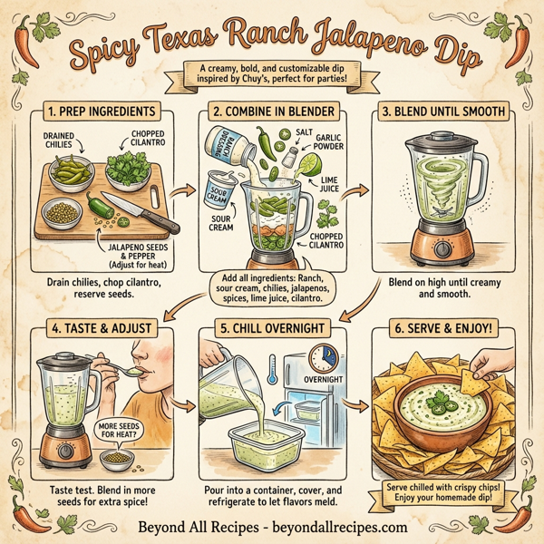 Spicy Texas Ranch Jalapeno Dip instructions