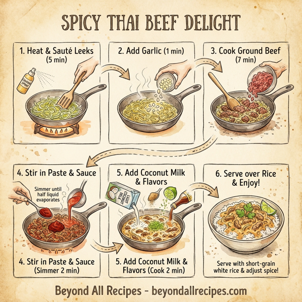Spicy Thai Beef Delight instructions