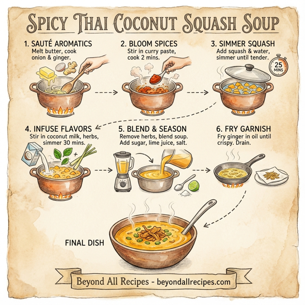 Spicy Thai Coconut Squash Soup instructions
