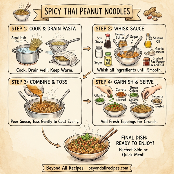 Spicy Thai Peanut Noodles instructions
