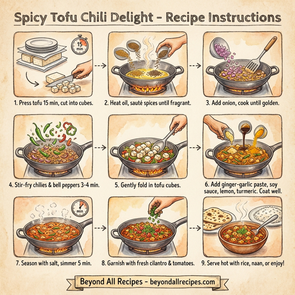 Spicy Tofu Chili Delight instructions