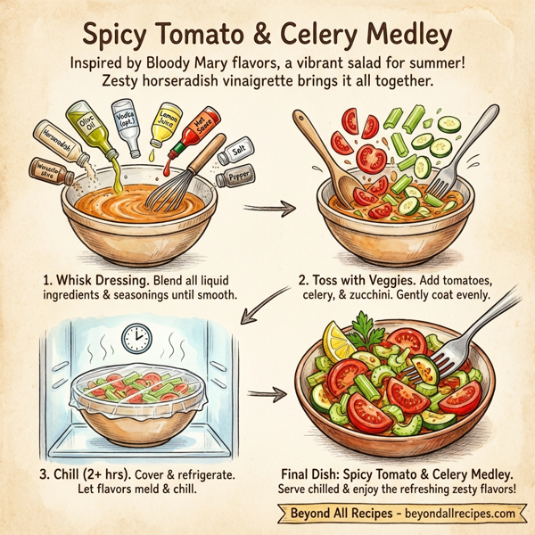 Spicy Tomato & Celery Medley instructions