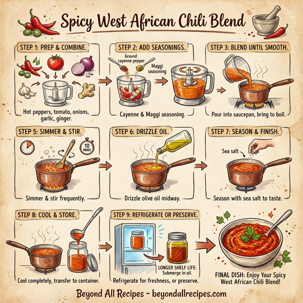 Spicy West African Chili Blend instructions