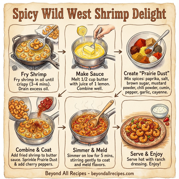 Spicy Wild West Shrimp Delight instructions