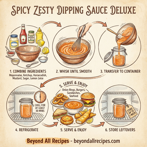 Spicy Zesty Dipping Sauce Deluxe instructions