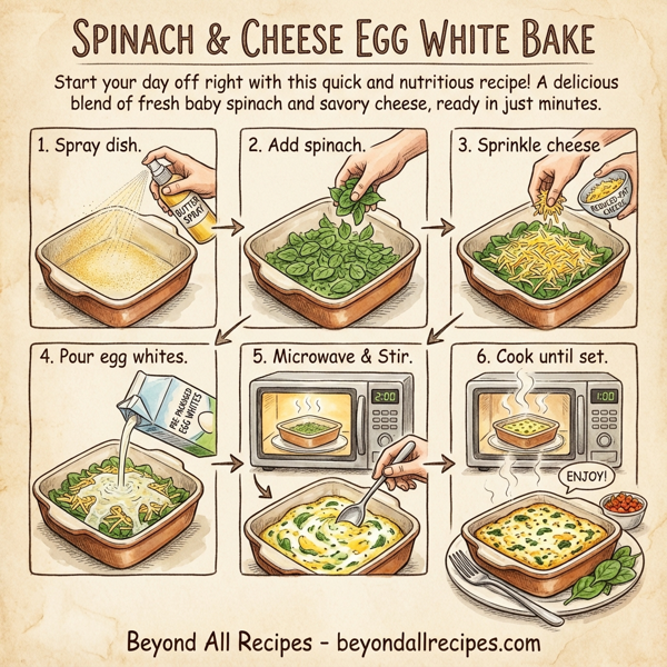 Spinach & Cheese Egg White Bake instructions