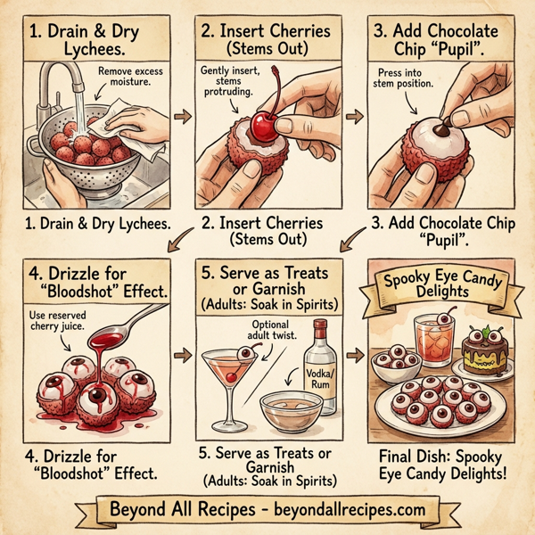 Spooky Eye Candy Delights instructions