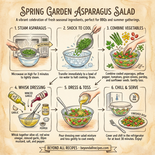 Spring Garden Asparagus Salad instructions