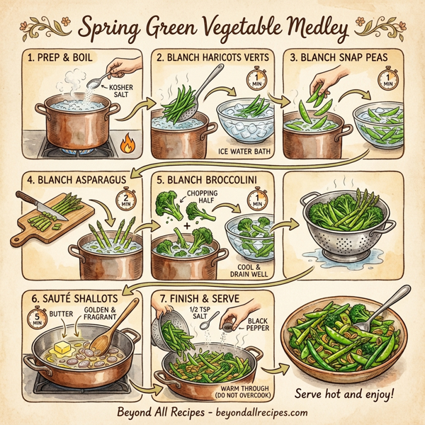 Spring Green Vegetable Medley instructions