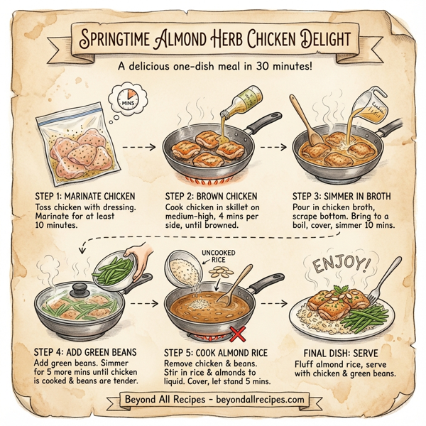Springtime Almond Herb Chicken Delight instructions