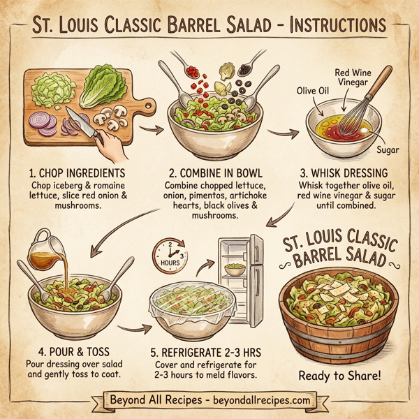 St. Louis Classic Barrel Salad instructions